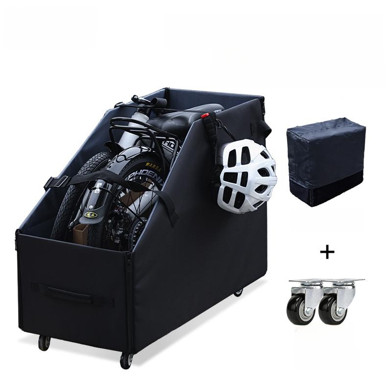 Cycling Gear - Versatile Bicycle Storage Box for Folding