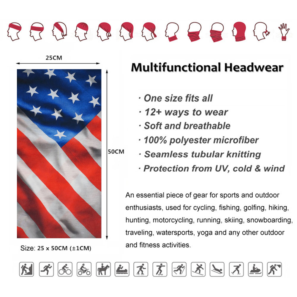 USA Flag Pattern Sun Protectiv - đánh giá và giá Cycling Gear
