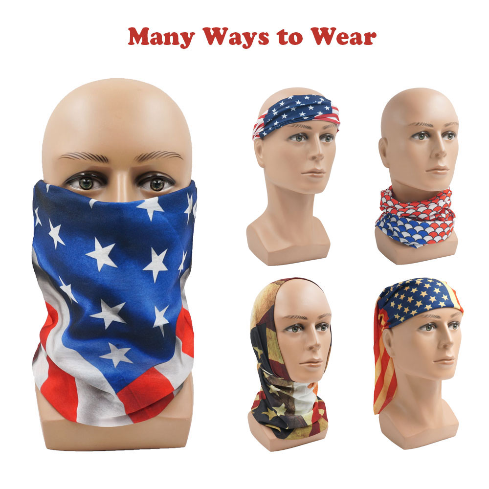 USA Flag Pattern Sun Protectiv - đánh giá và giá Cycling Gear