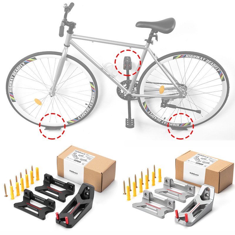 3Pcs Bicycle Rack Cycling Peda - đánh giá và giá Cycling Gear Wall Hanger