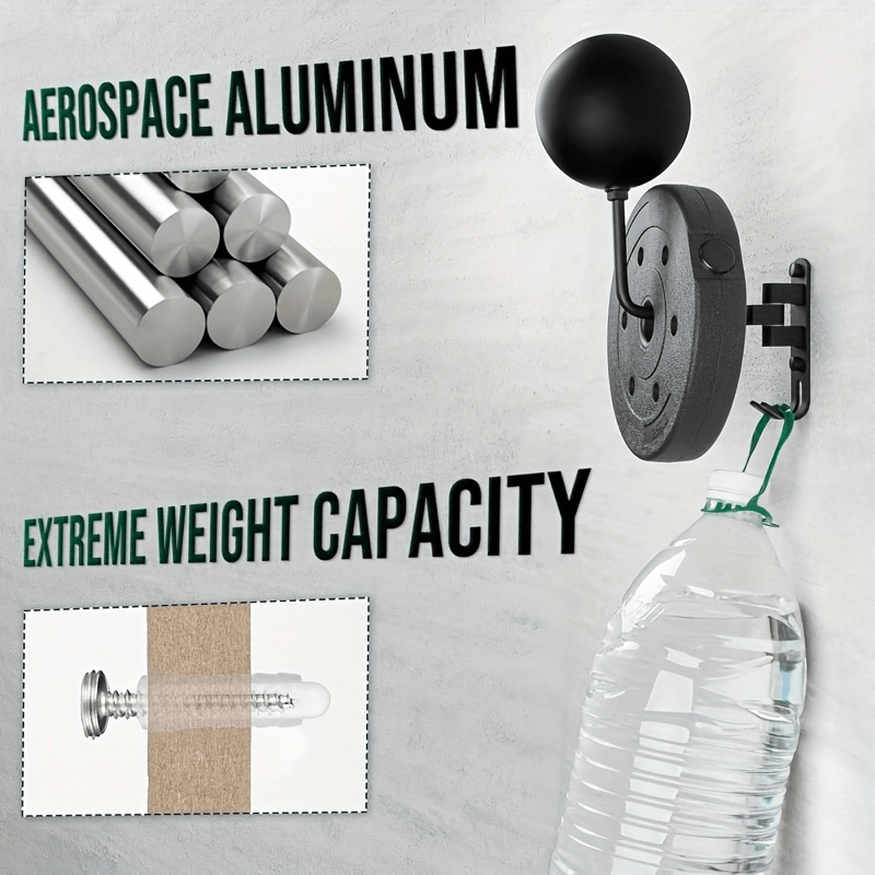 Premium Aluminum Alloy Stainle - đánh giá và giá Cycling Gear Wall Hanger