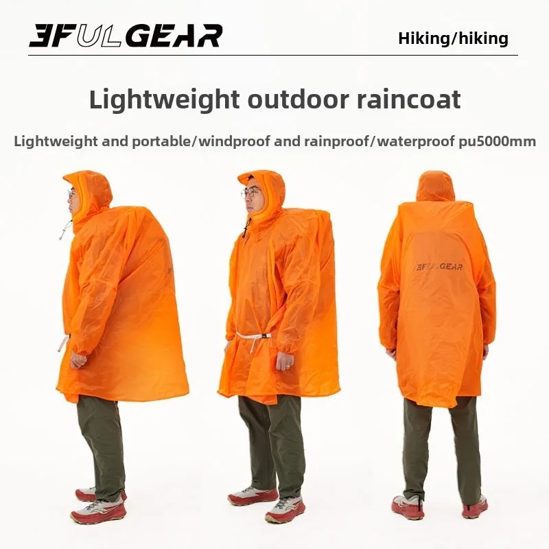 Ultralight Rain Poncho 3F UL G - đánh giá và giá Cycling Gear Jacket