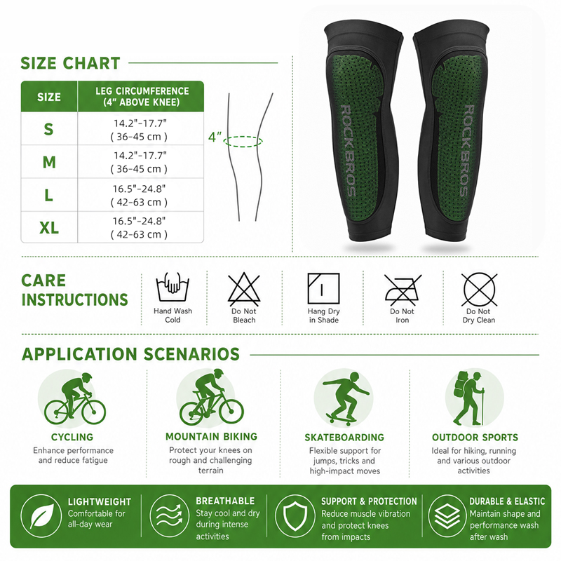 ROCKBROS Cool Sport Legs MTB C - đánh giá và giá Cycling Gear