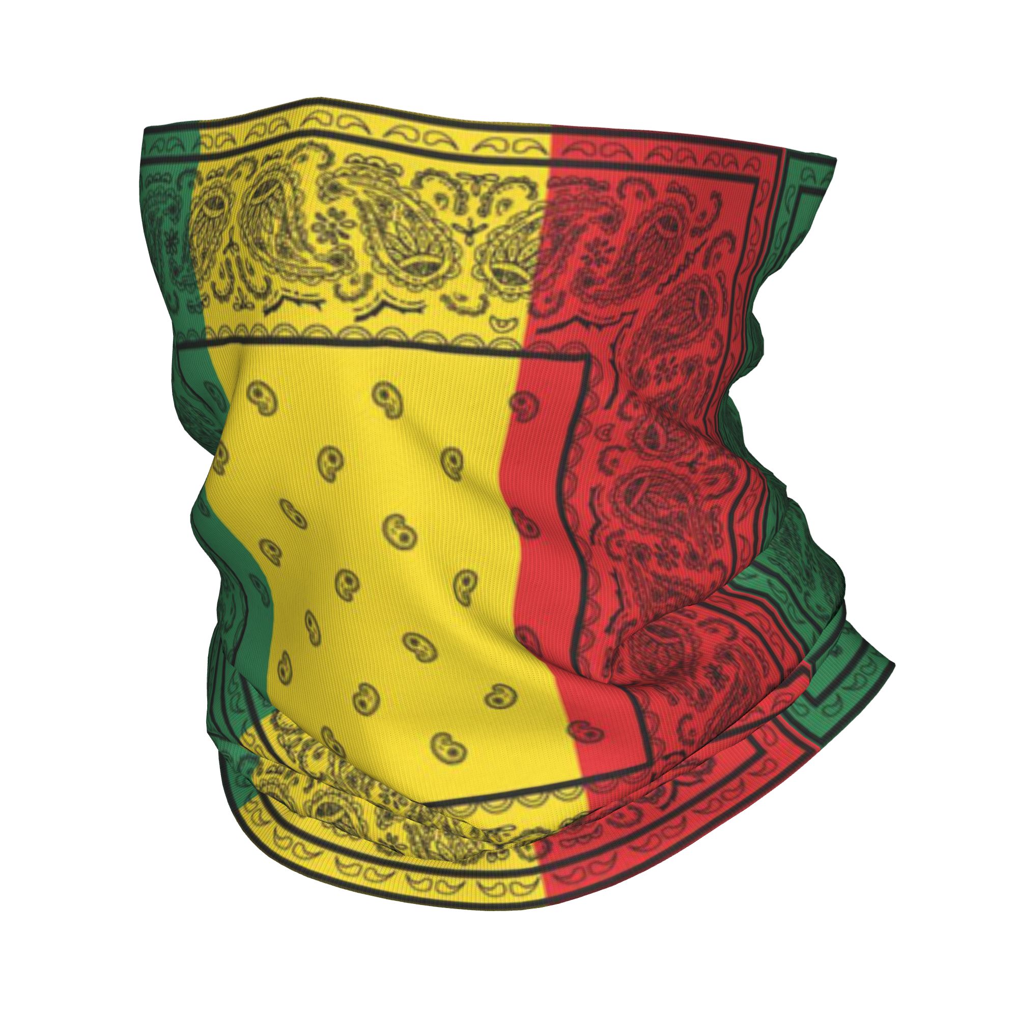 African Rasta Jamaican Paisley - đánh giá và giá Cycling Headwear