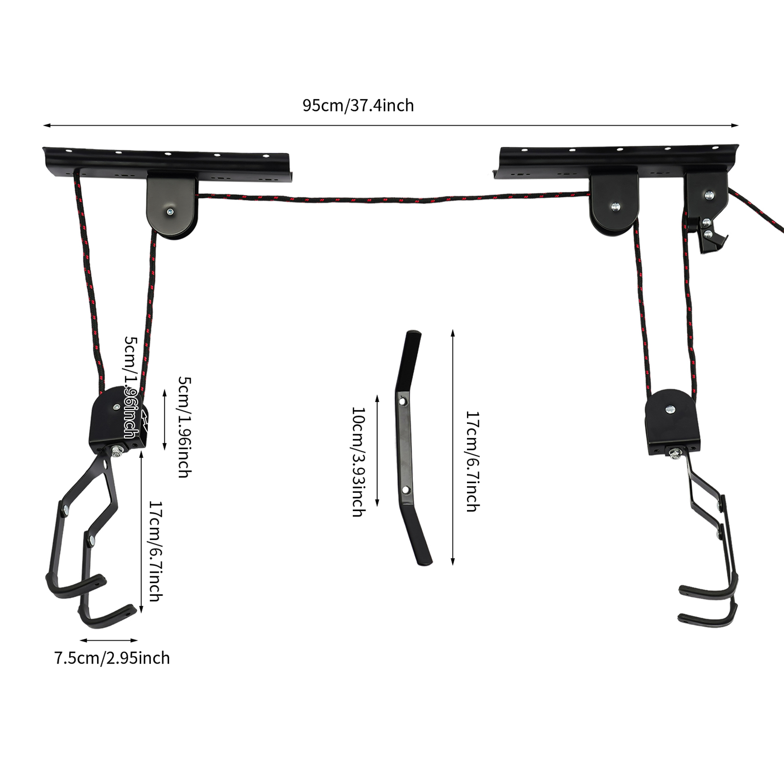Bike Hoist for Garage Ceiling, - đánh giá và giá Cycling Gear Wall Hanger