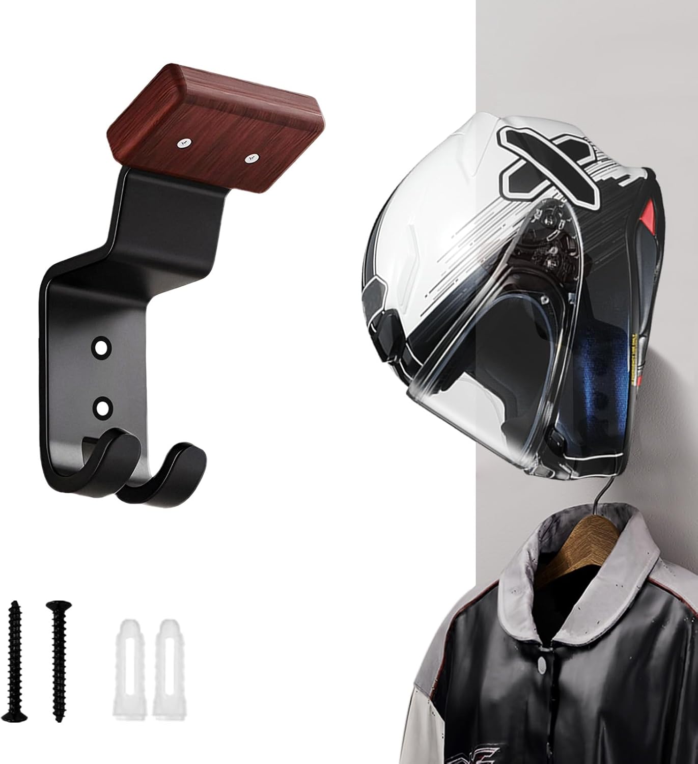 Motorcycle Helmet Holder Wall  - đánh giá và giá Cycling Gear Wall Hanger